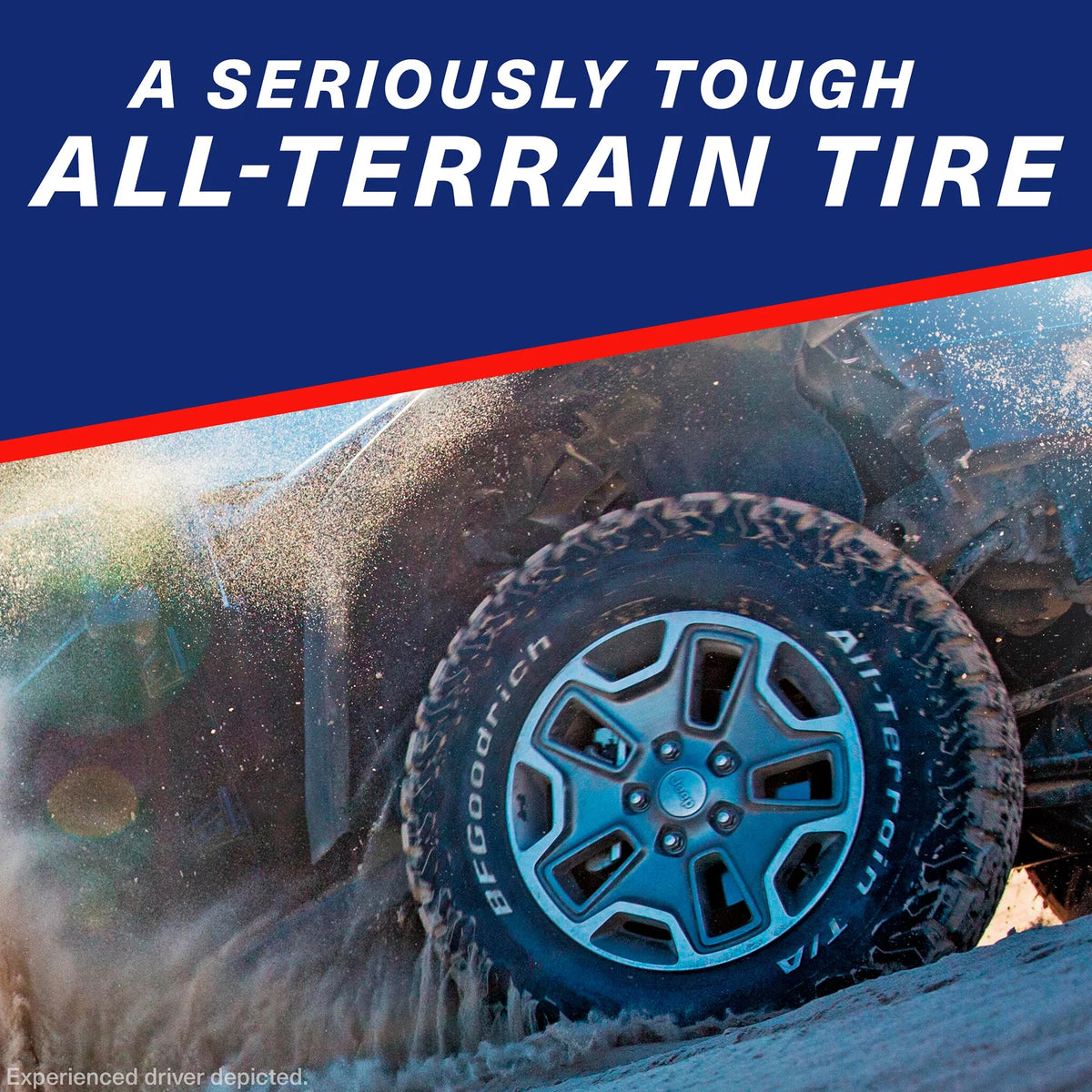 BFGoodrich All-Terrain T/A KO2 All-Season LT235/70R16/C 104/101S Tire