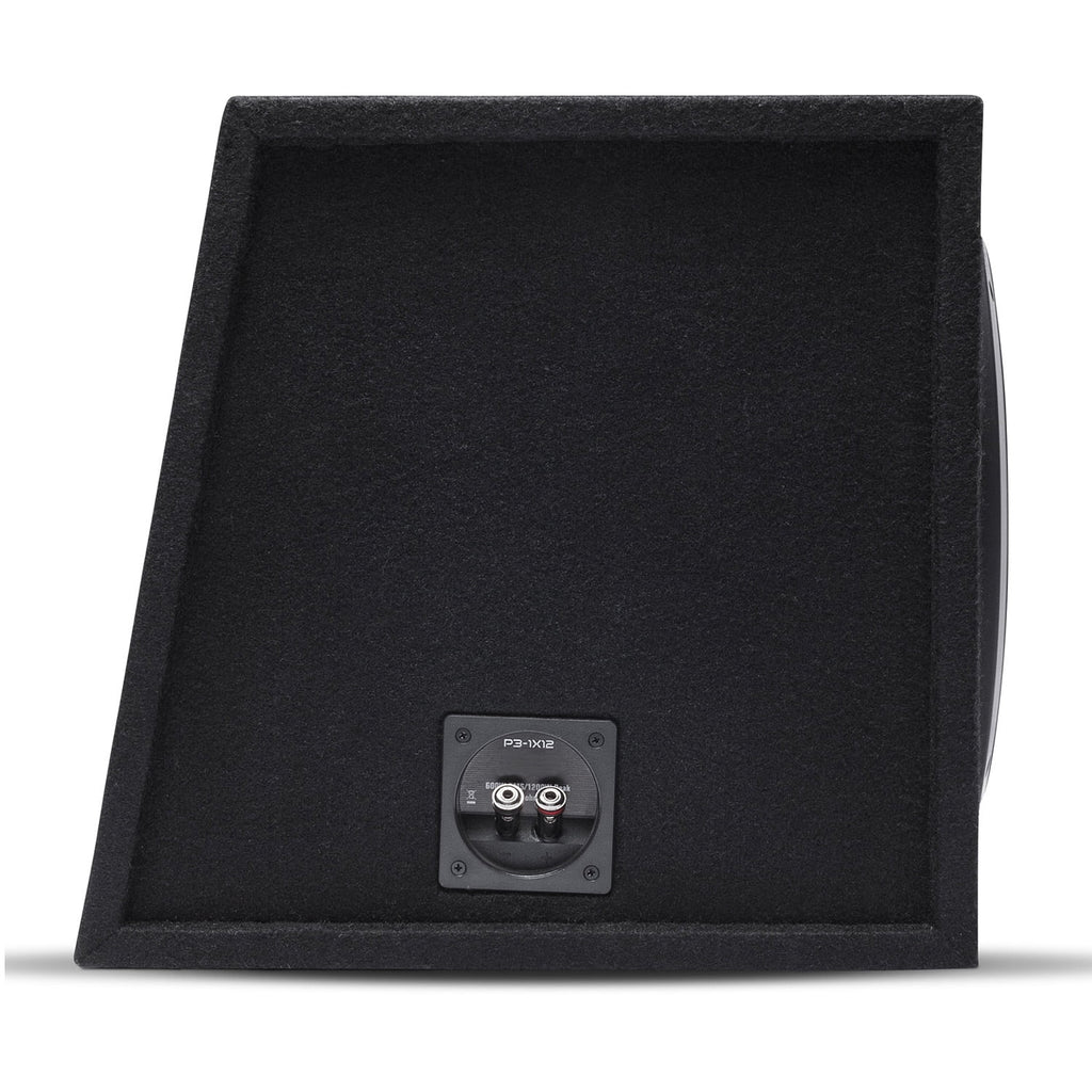Rockford Fosgate Punch P1-1X12 Single P1 12" Loaded Subwoofer Enclosure Ported