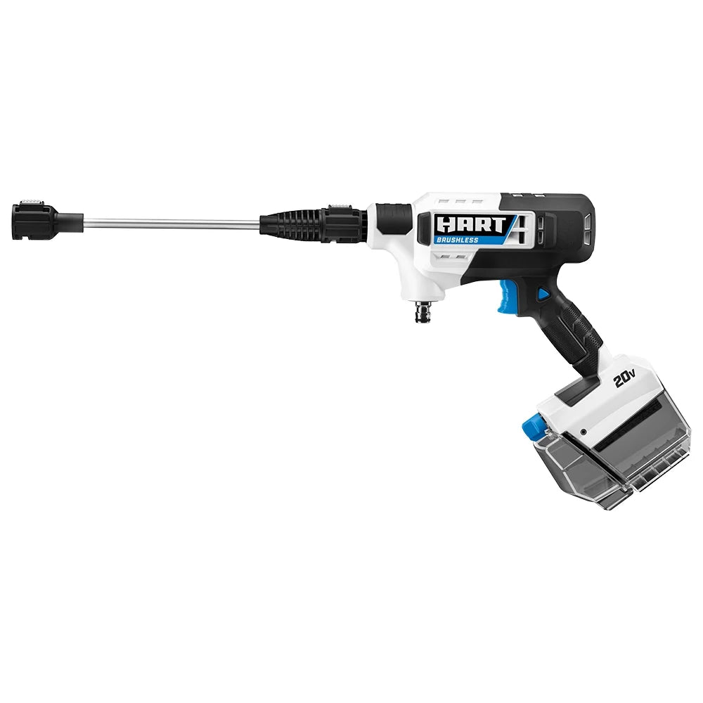 HART 600PSI at 0.7GPM 20V Brushless Power Cleaner