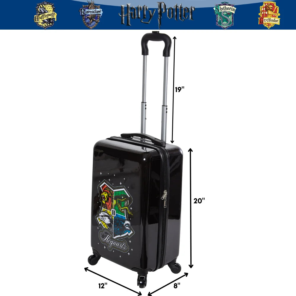 Harry Potter Hogwarts Boys Carry on Suitcase with Wheels 20 inch