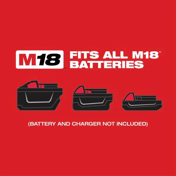 M18 FUEL 18V Lithium-Ion Brushless Cordless HACKZALL Reciprocating Saw w/Two 6.0 Ah Battery and Charger