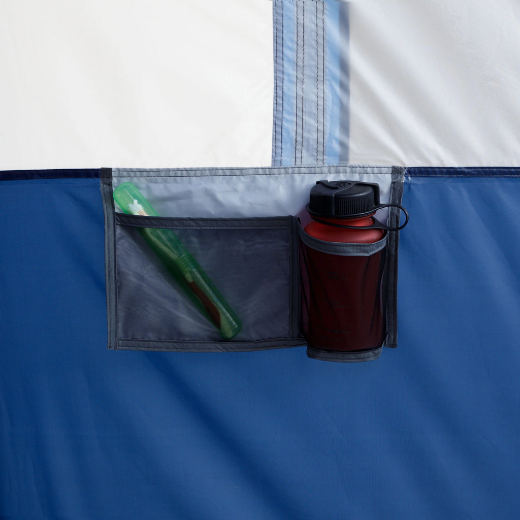 Ozark Trail 13' x 9' 8-Person Cabin Tent with LED Lighted Poles, 32 lbs