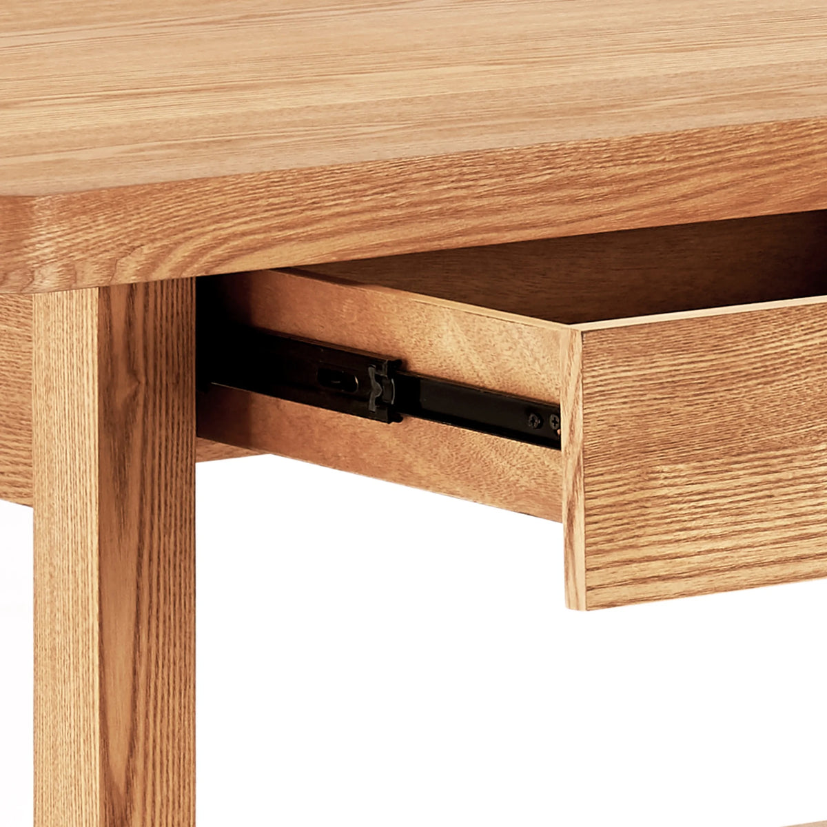 Better Homes & Gardens Reading Wood Kitchen Island with 2 Shelves and Drawers, Walnut Color