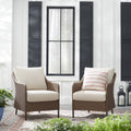 Mainstays Chelsea 2-Piece Outdoor Wicker Chairs, 2 Pack