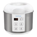 Buffalo Classic Rice Cooker with Clad Stainless Steel Inner Pot - Electric Rice Cooker for White/Brown Rice, Grain - Easy-to-clean, Non-Toxic & Non-Stick, Auto Warmer (5 Cup)