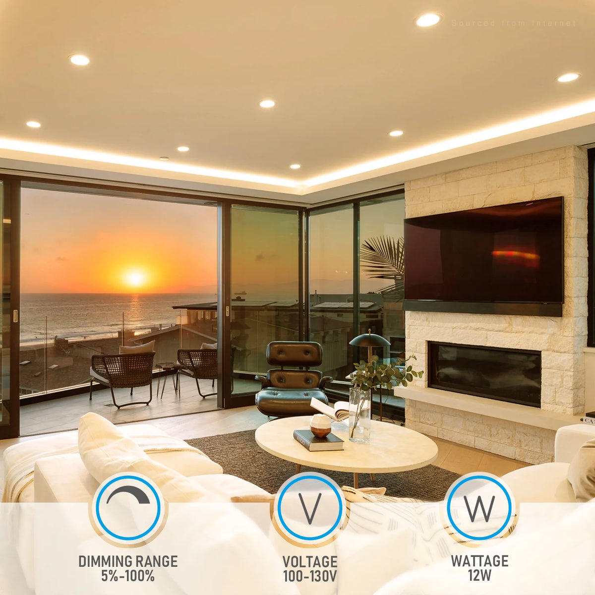 16 Pack 4" 5CCT Dimmable LED Recessed Light with J-Box, 2700K/3000K/3500K/4000K/5000K Selectable, 10W LED Downlight, Aluminum