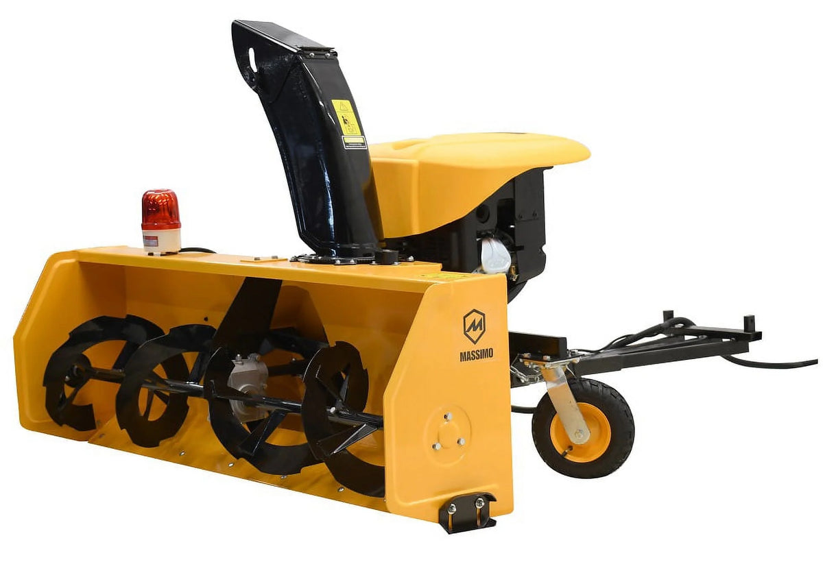 Massimo 60" Snow Blower 2-Stage �C 13HP 420cc Gas Powered UTV/ATV Attachment for Heavy Duty Snow Removal