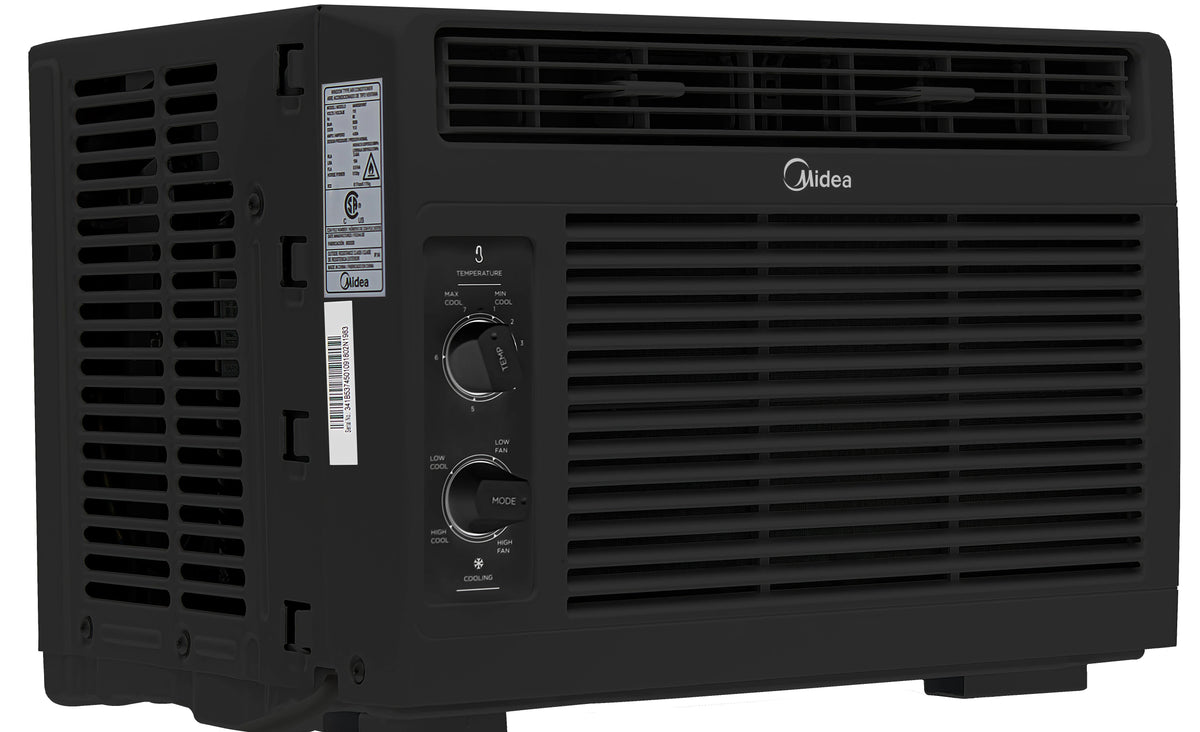 Midea 5,000 BTU 150 Sq ft Mechanical Window Air Conditioner, White, MAW05M1WWT, New