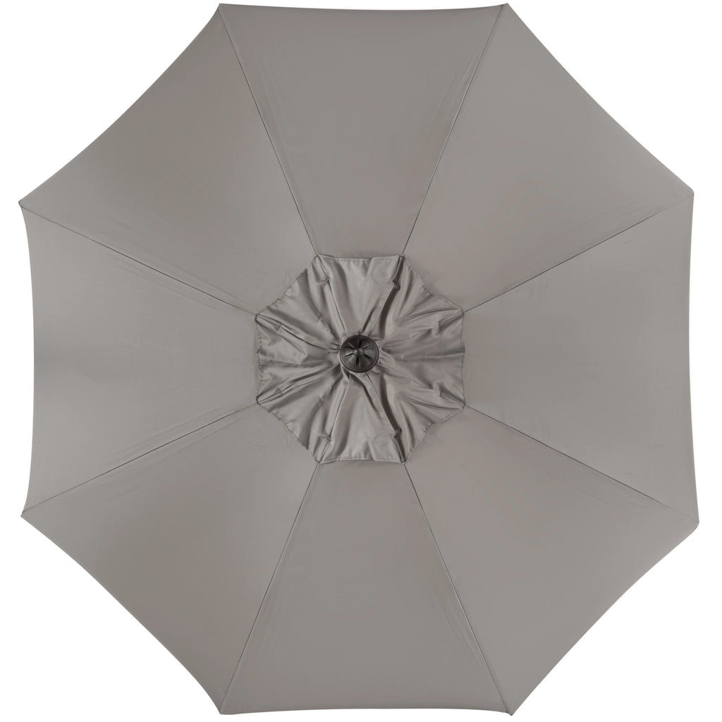 Safavieh Venice 9' Market Crank Tilt Patio Umbrella, Navy/White