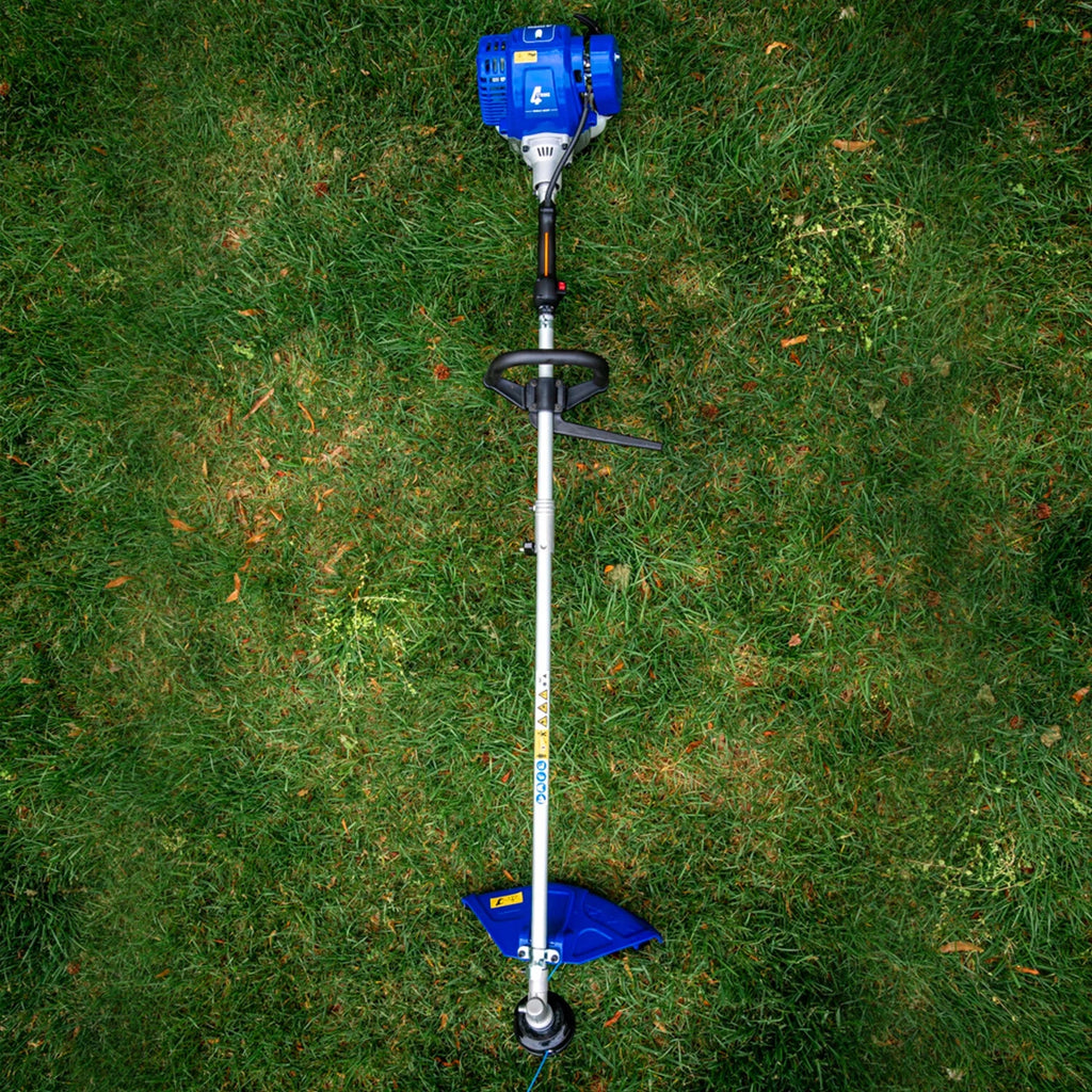 WILD BADGER POWER Weed Eater 31cc 17" Gas String Trimmer/Edger 4 Cycle with Brush Cutter