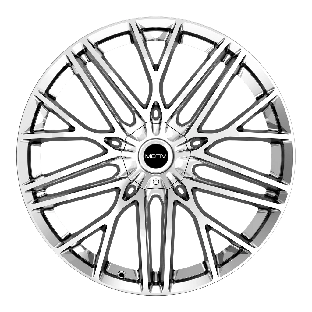 20x8.5 Motiv 437C Chrome Wheel 5x115/5x120 (20mm)