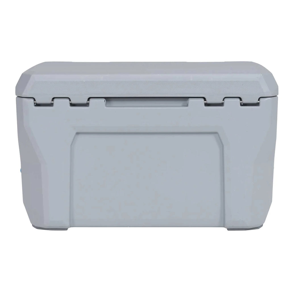 Lifetime 77 qt Bear-Resistant Camping Cooler, Premium High Performance, Ice Retention, Hard Cooler, 96 Can Capacity, Light Gray (90903)