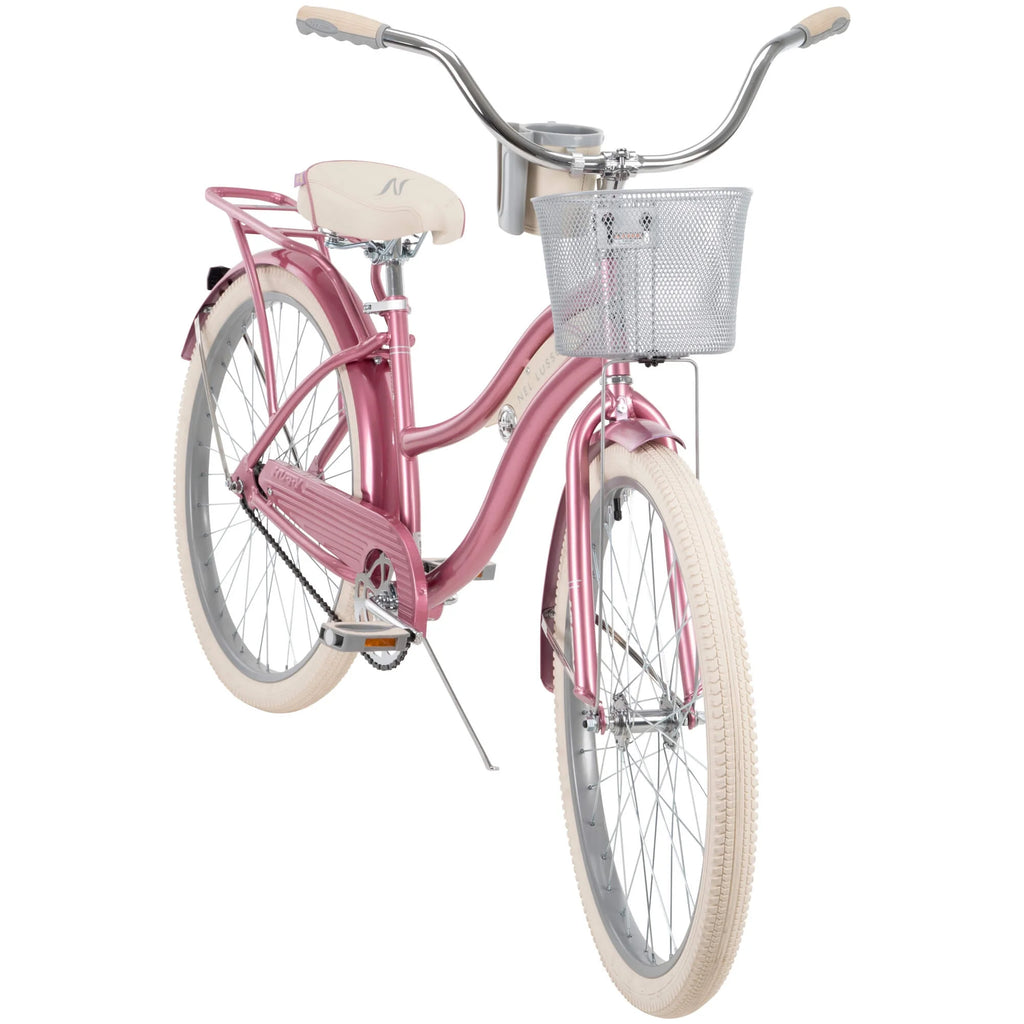 Huffy 26" Nel Lusso Cruiser Bike, Fits Riders 5'0"+, Light Blue, Adult, Women's