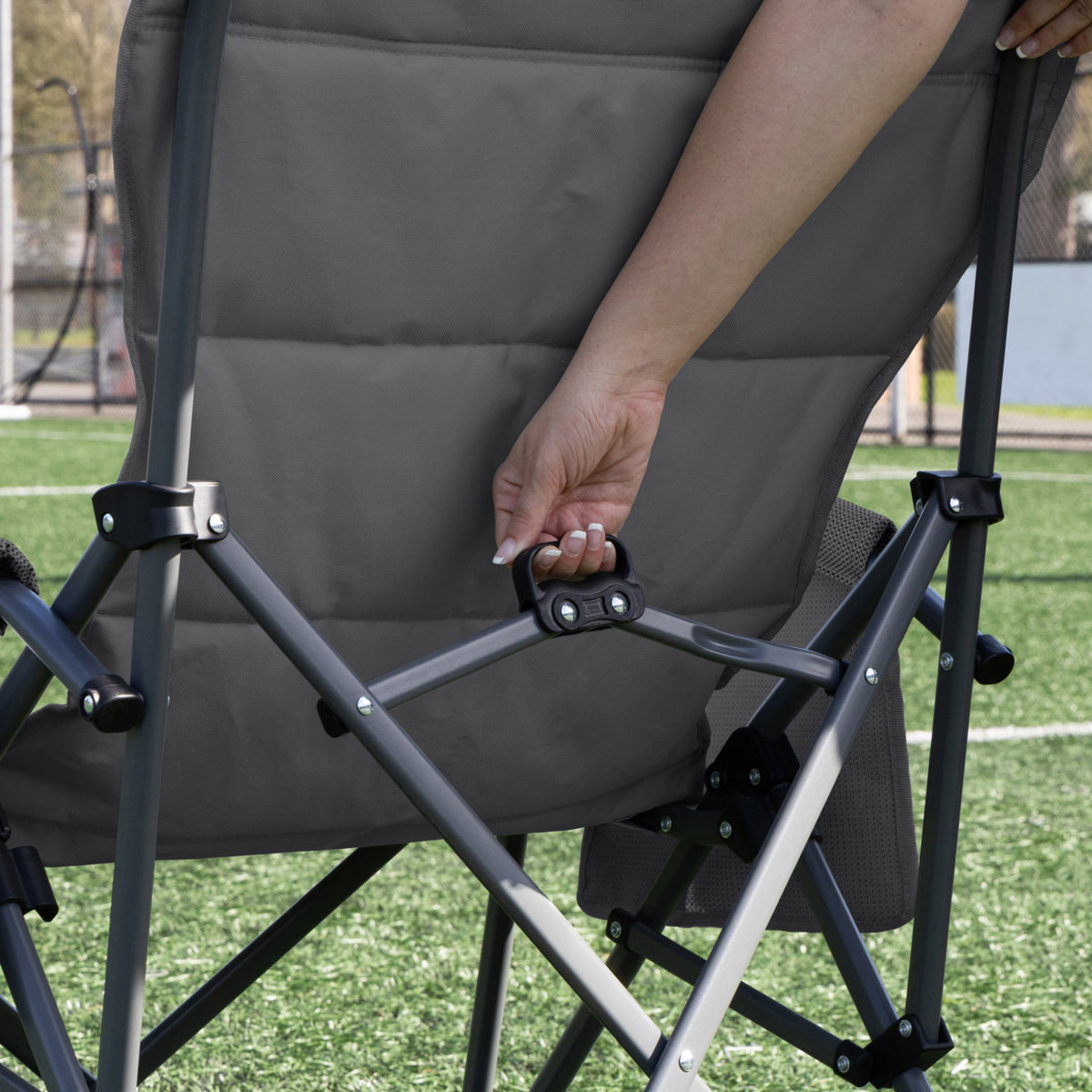 Cascade Mountain Tech Padded Camp Chair