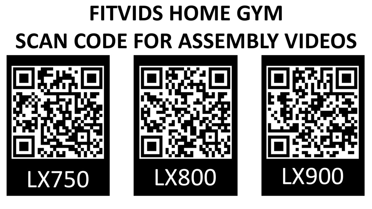 Fitvids LX750 Home Gym System Workout Station with 330 Lbs of Resistance, 122.5 Lbs Weight Stack, One Station, Comes with Installation Instruction Video, Ships in 5 Boxes