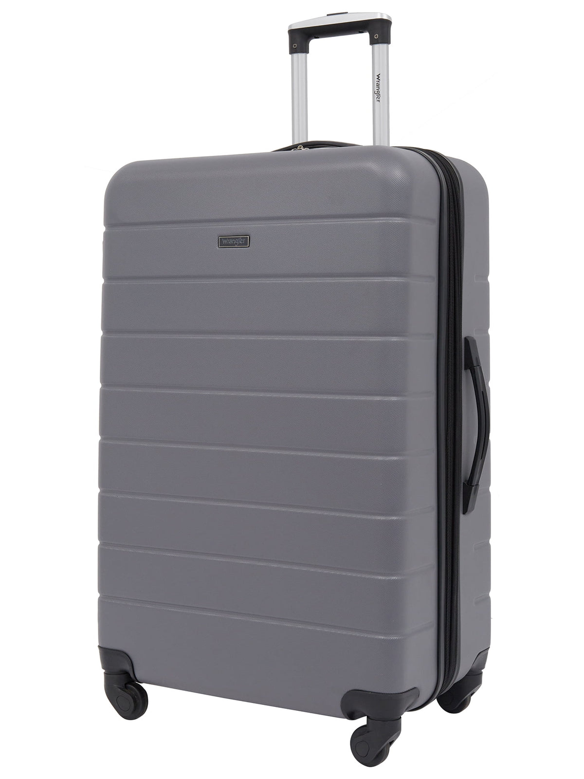 Wrangler 3 Piece Luggage Set with Cup Holder and USB Port, Olive Green