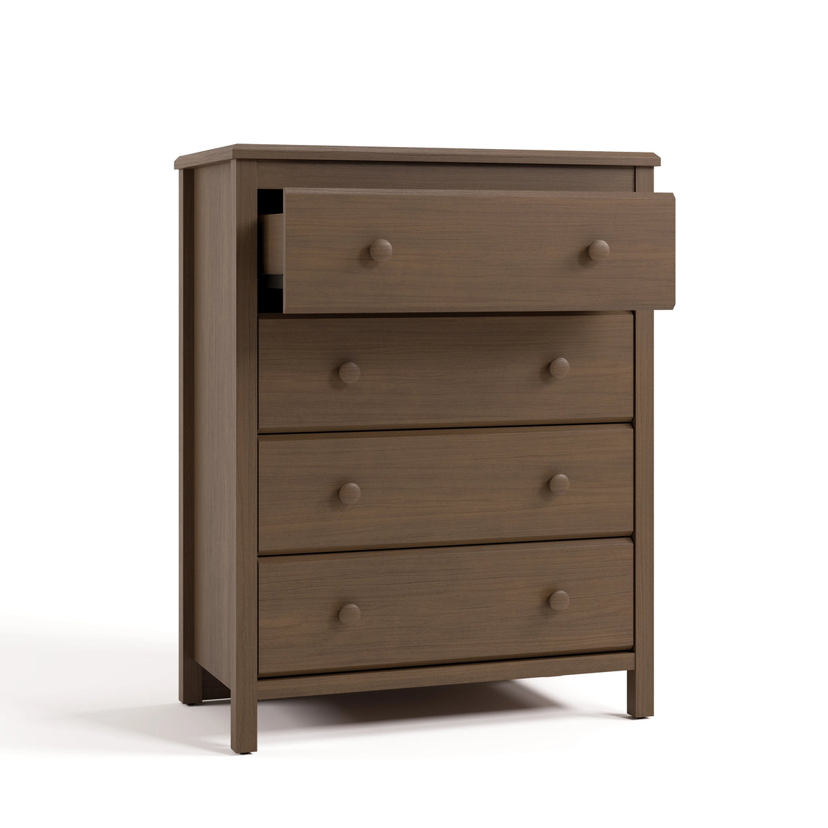 Storkcraft Alpine 4 Drawer Nursery Dresser, White