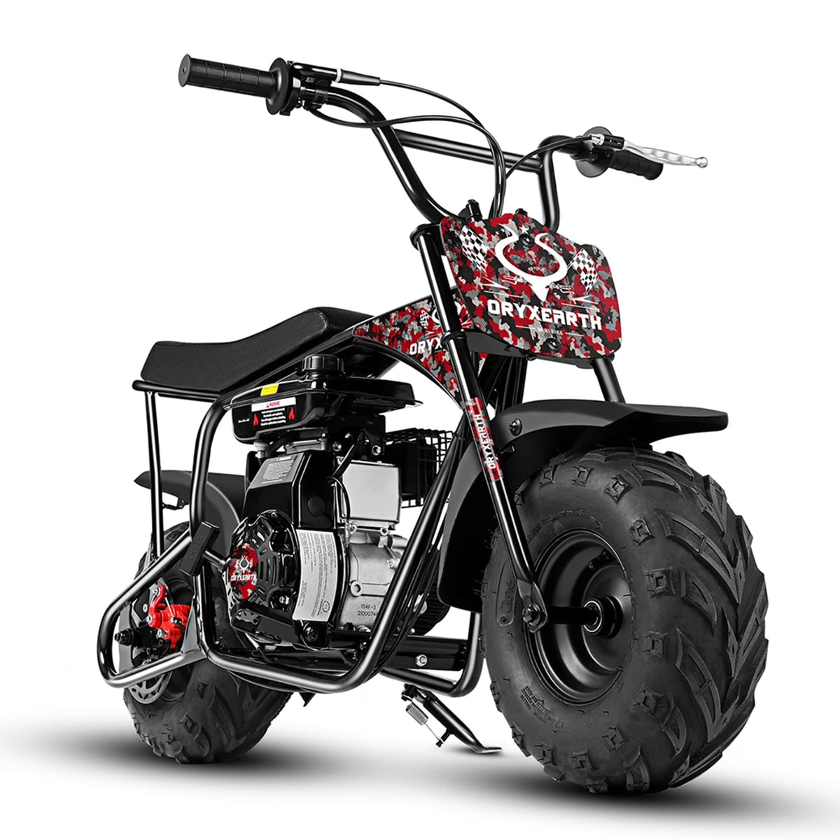 Oryxearth Mini Bike for Kids Motorcycle, Mini motorcycle for kids, Set of Four, 105CC 4-Stroke Ride on Toys, Camo