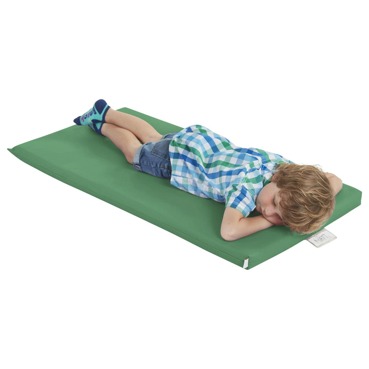 ECR4Kids SoftZone Rainbow Rest Mat. 2in. Assorted. 5-Piece