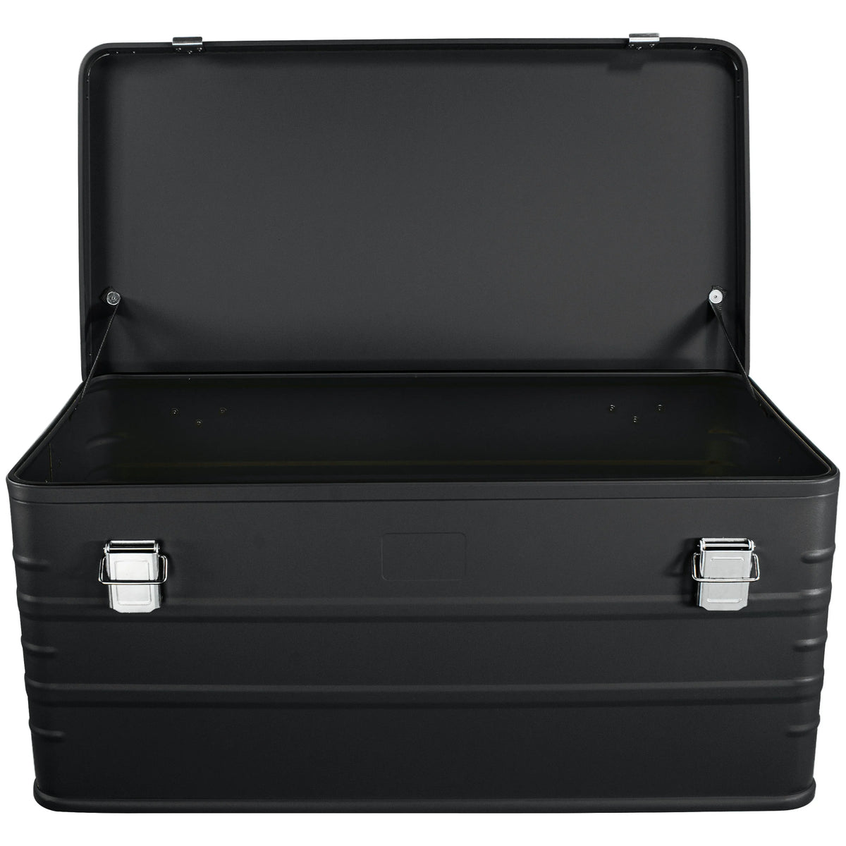 Crossover Aluminum Overland Storage, Trunk, Metal Cargo Case, Storage Box (147L X-Large, Black)