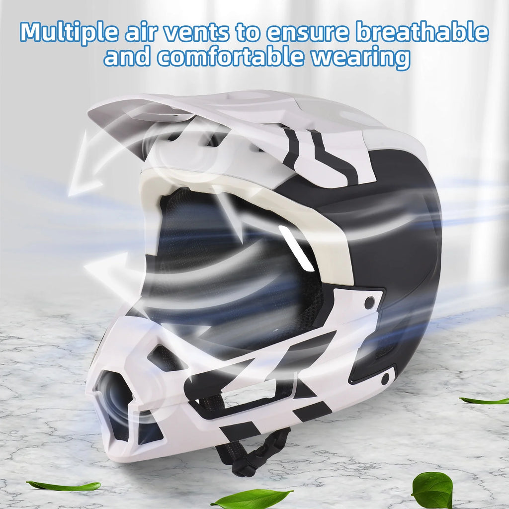 Mountain Full Face Mountain Bike Helmet Ventilation Lightweight Helmet