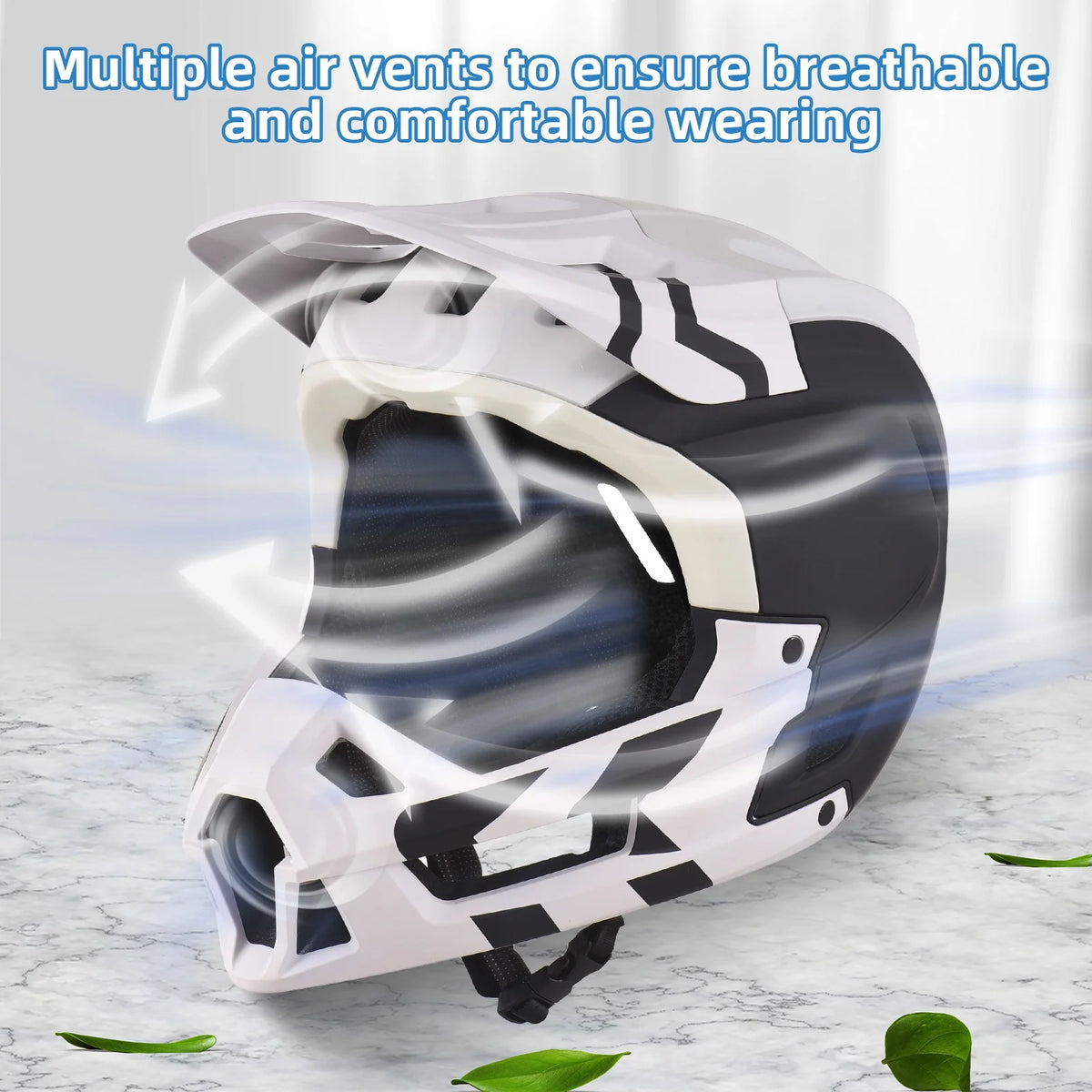 Mountain Full Face Mountain Bike Helmet Ventilation Lightweight Helmet