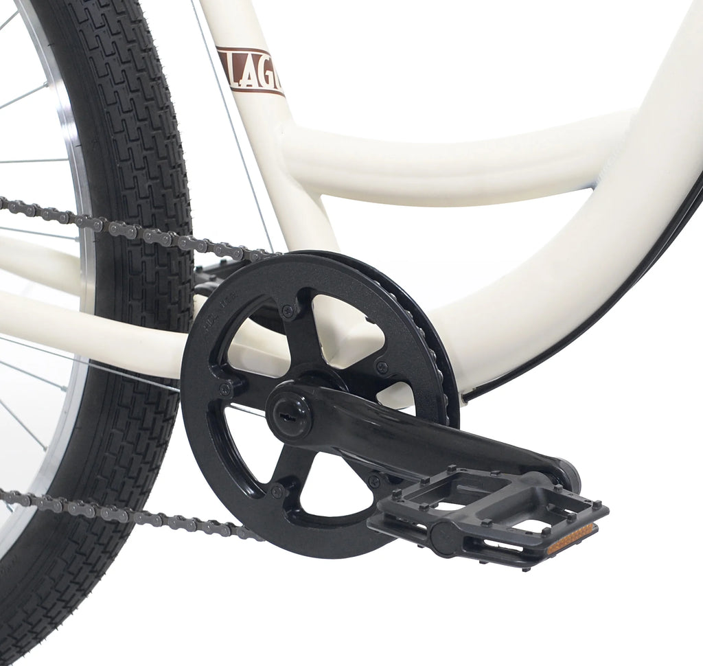 27.5" Concord Laguna Comfort Bicycle, 27.5" Wheels, Fits Adult Riders 5'4"-6'2", Unisex, Cream