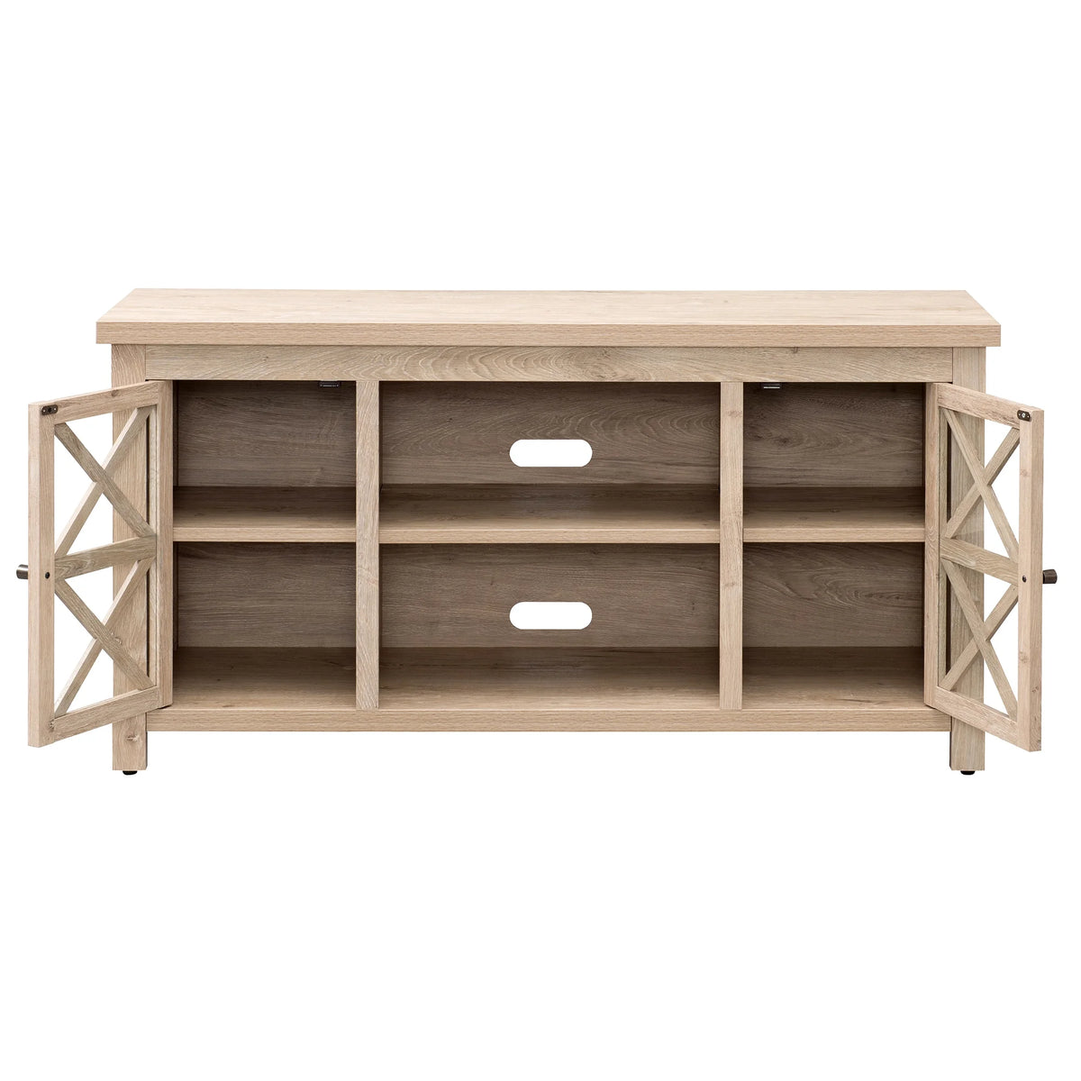 Evelyn&Zoe Colton TV Stand for TV's up to 55", White