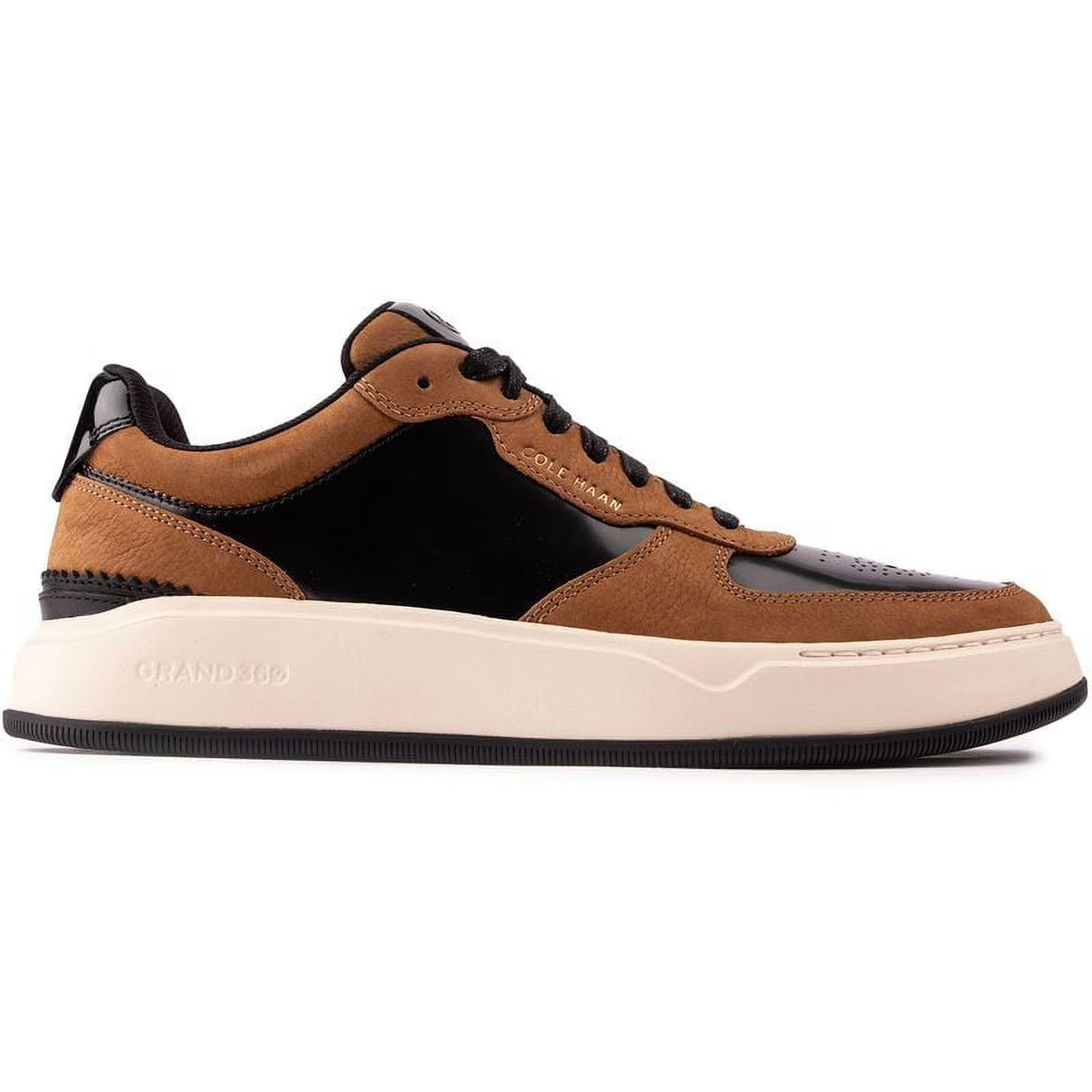 Cole Haan Men's GrandPrø Crossover Sneaker C36131 Ivory-Gum-Black