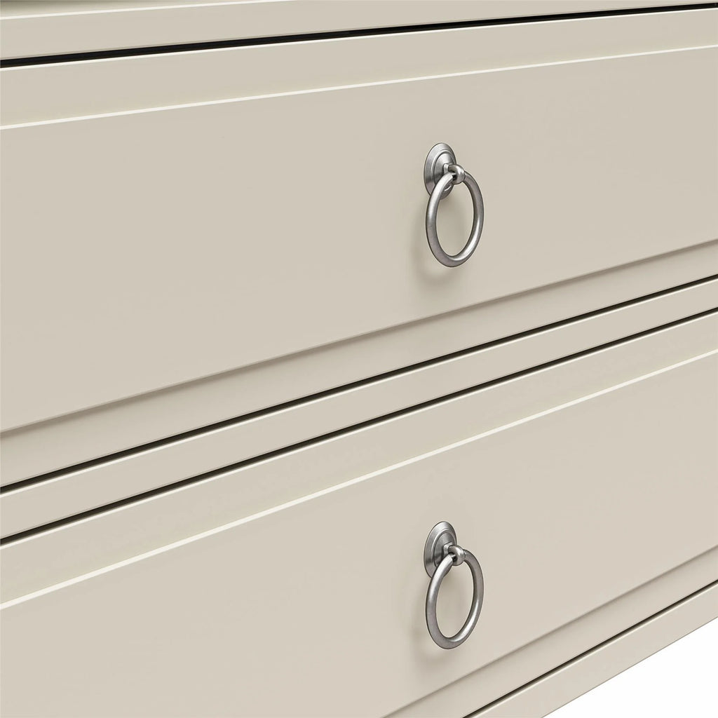 Her Majesty 2 Drawer Nightstand, Mustard Yellow