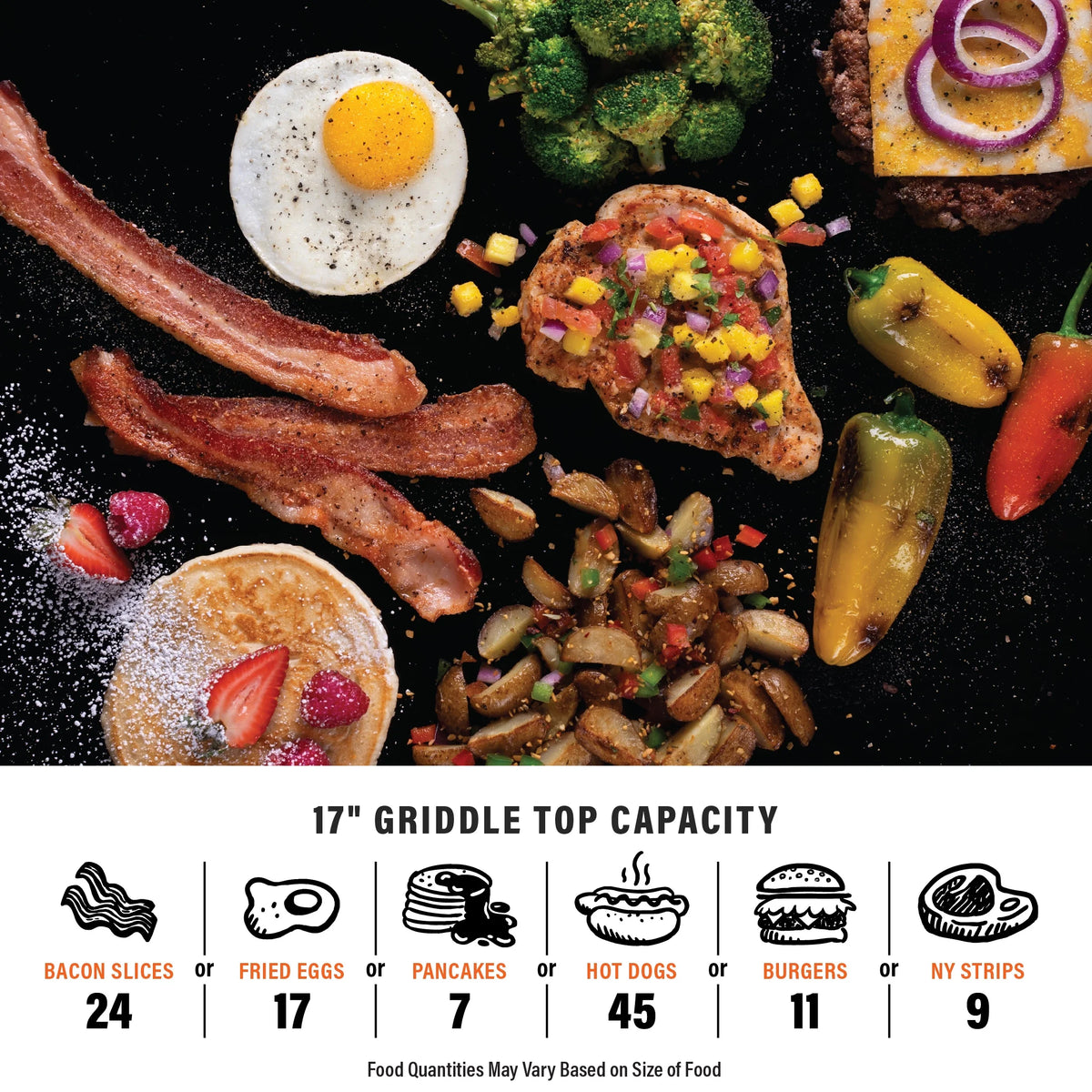 Blackstone Adventure Ready 17�� Propane Griddle with Hard Cover