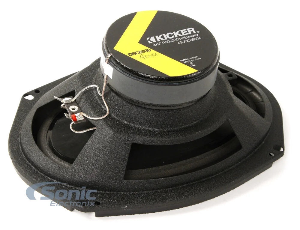 Kicker (2) 43DSC6704 6.75" Car Speakers + (2) 43DSC69304 6x9 Speakers