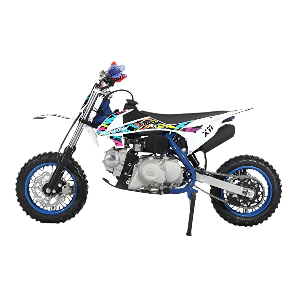 X-Pro Brand New X11 110cc Gas Pit Dirt Bike with Automatic Transmission, E-Start, 10" Wheels!