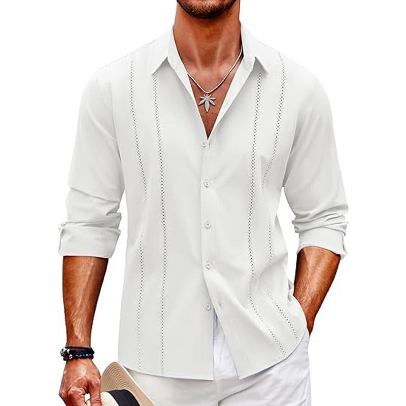 Men's casual long sleeve pocket shirt - Gents Desire - view 11