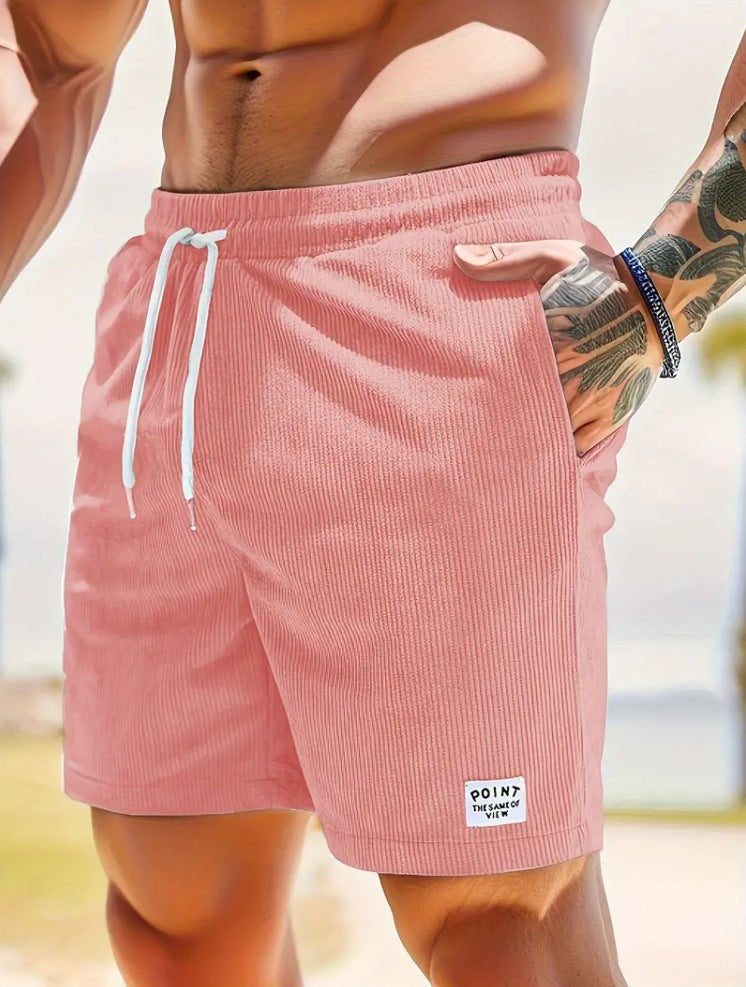 Men's corduroy drawstring shorts - Gents Desire - view 10