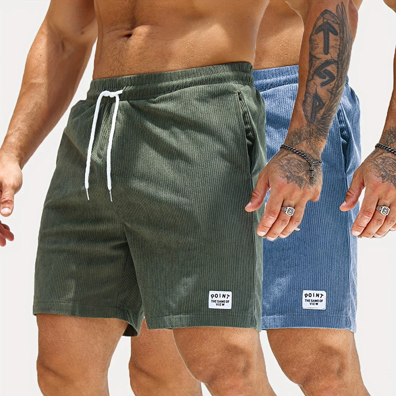 Men's corduroy drawstring shorts - Gents Desire - view 18