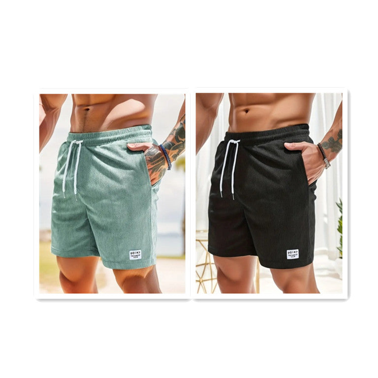 Men's corduroy drawstring shorts - Gents Desire - view 19