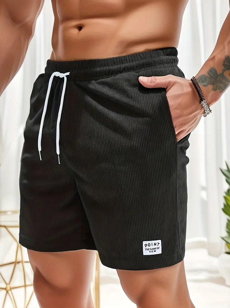Men's corduroy drawstring shorts - Gents Desire - view 7