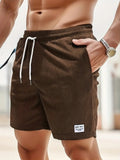 Men's corduroy drawstring shorts - Gents Desire - view 8