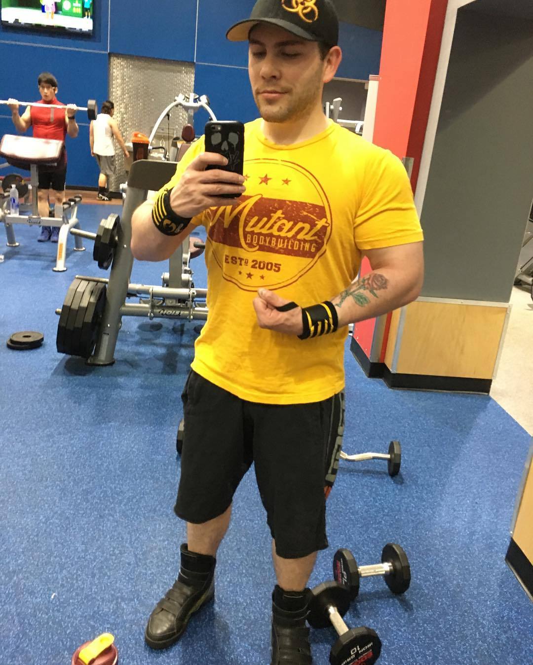Men's fitted gym t-shirt - Gents Desire - view 4