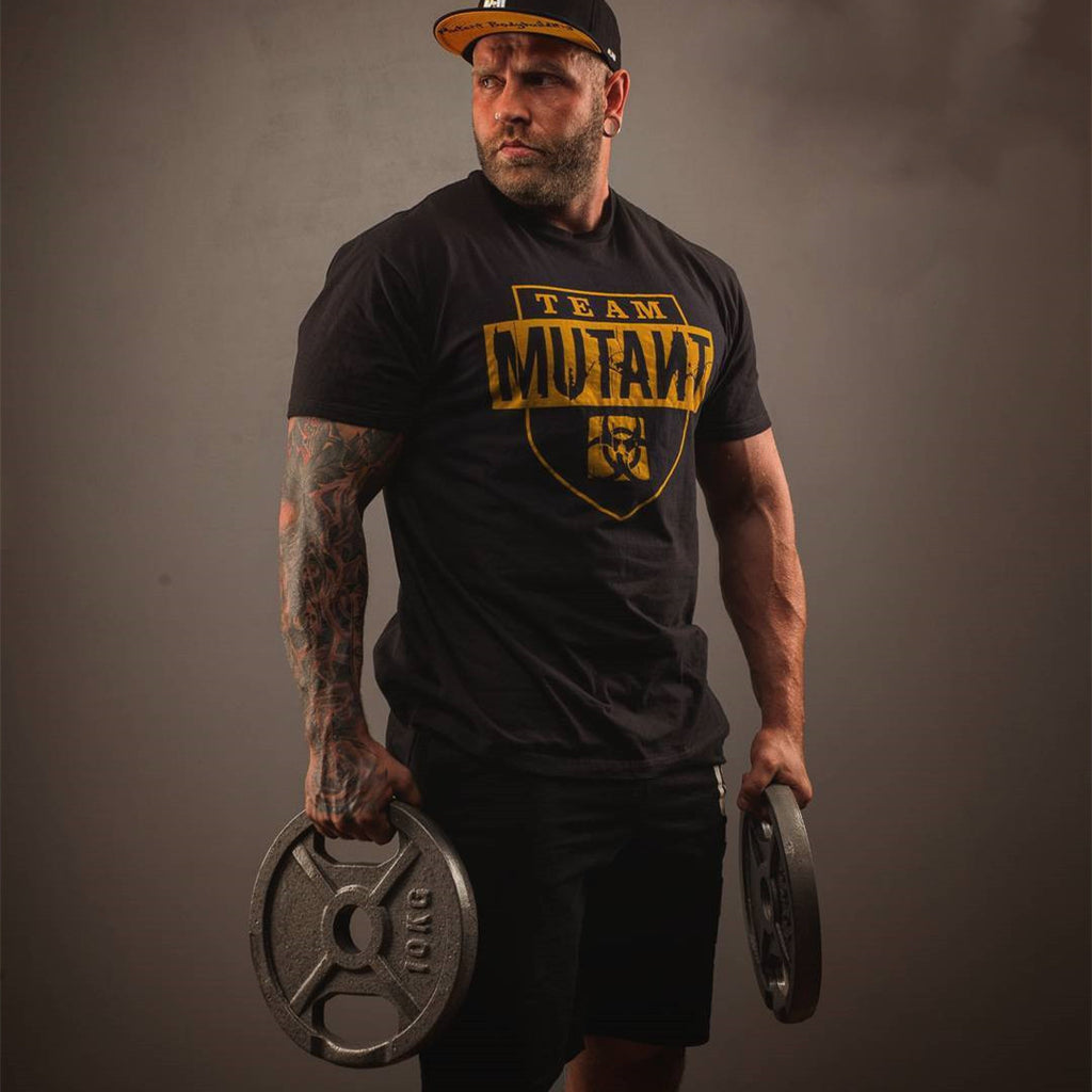 Men's fitted gym t-shirt - Gents Desire - main view