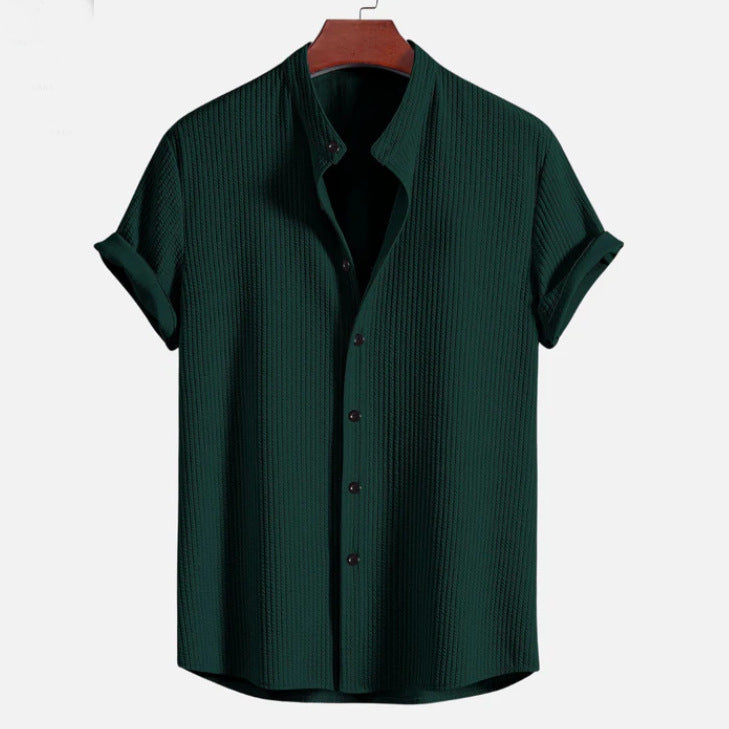 Men's loose fit short sleeve summer shirt - Gents Desire - view 3