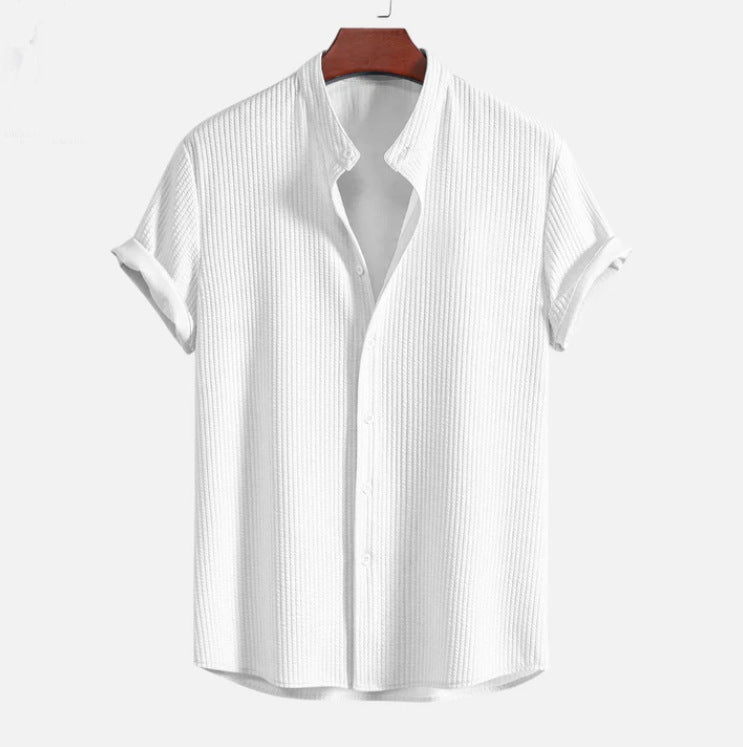 Men's loose fit short sleeve summer shirt - Gents Desire - view 7
