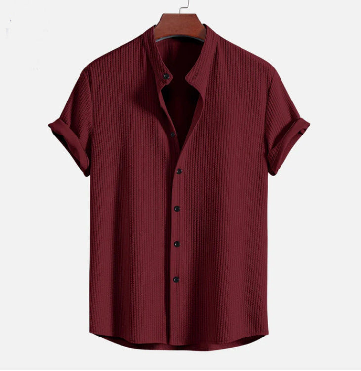 Men's loose fit short sleeve summer shirt - Gents Desire - view 8