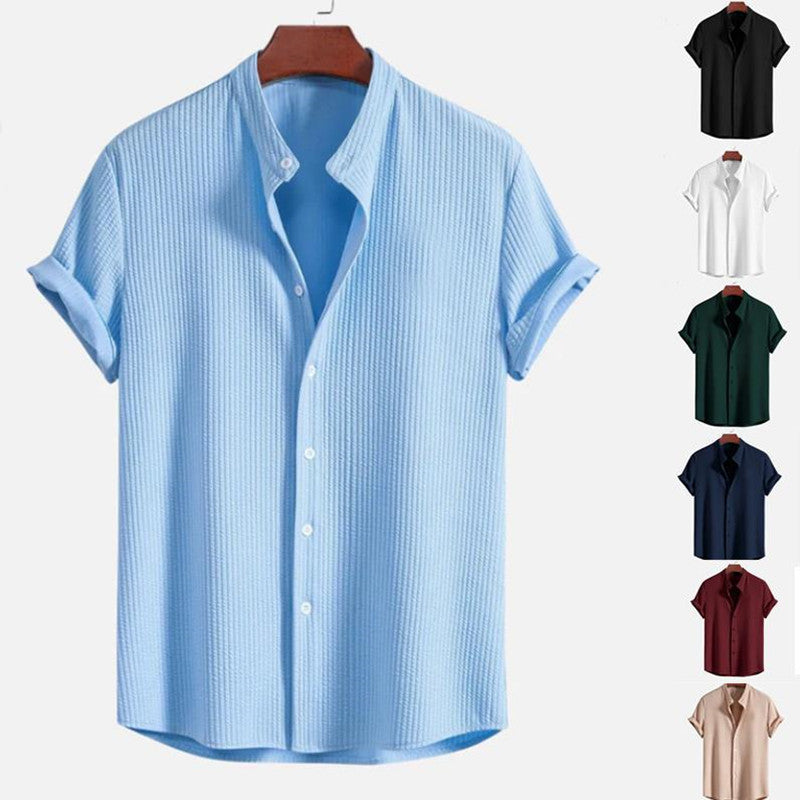 Men's loose fit short sleeve summer shirt - Gents Desire - main view