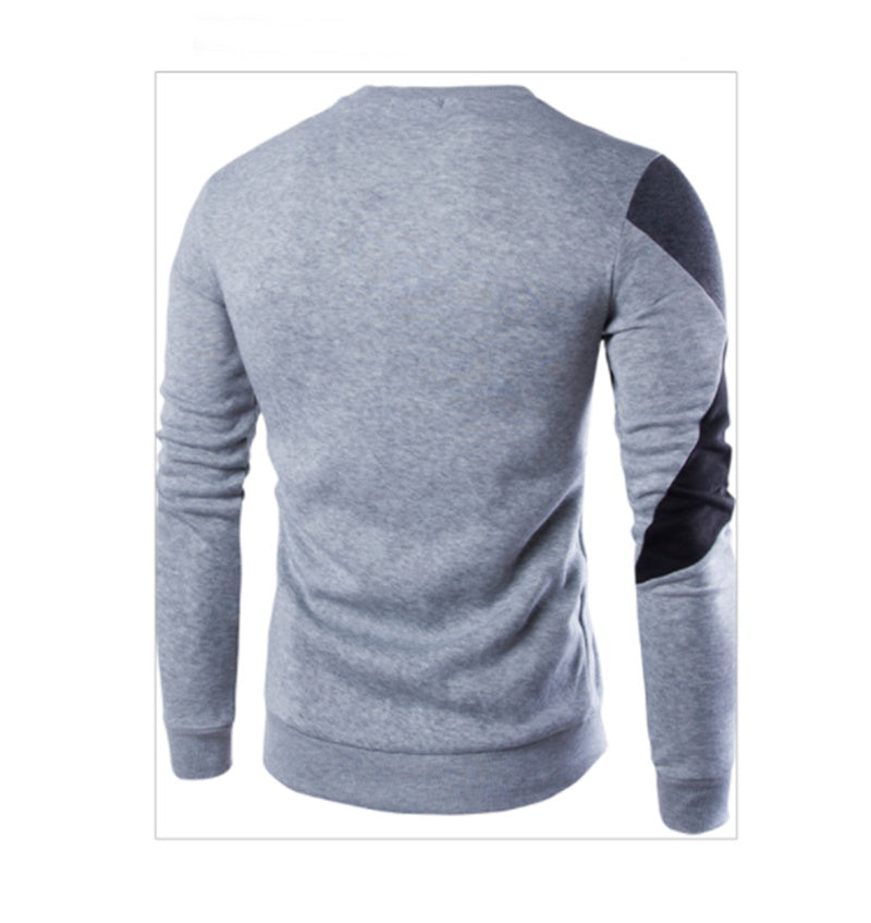 Men's slim fit knitted O-neck sweater - Gents Desire - view 4