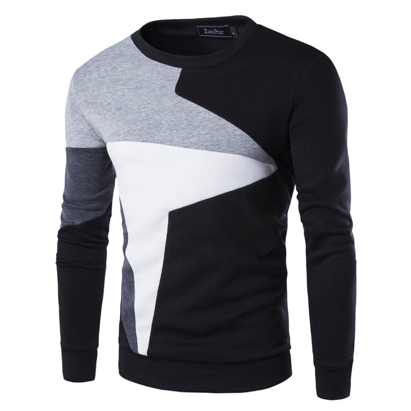 Men's slim fit knitted O-neck sweater - Gents Desire - view 7