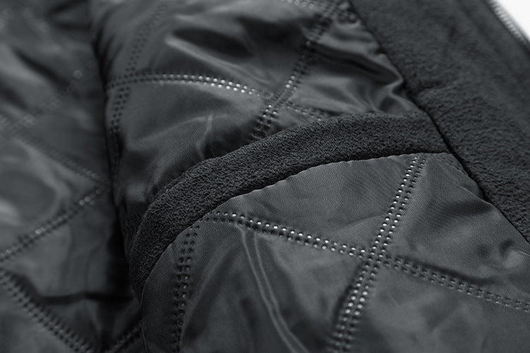 Men's suede stand collar jacket - Gents Desire - view 9