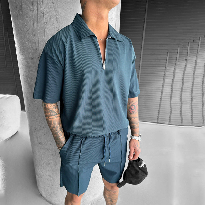 Men's summer polo and shorts set - Gents Desire - view 9